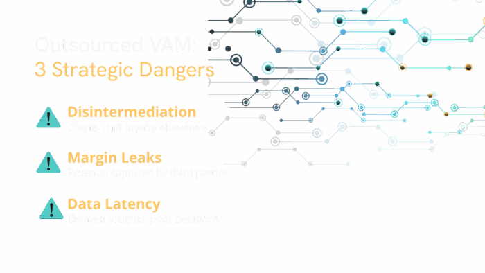 Outsourcing VAM leads to 3 strategic dangers for commercial banks/